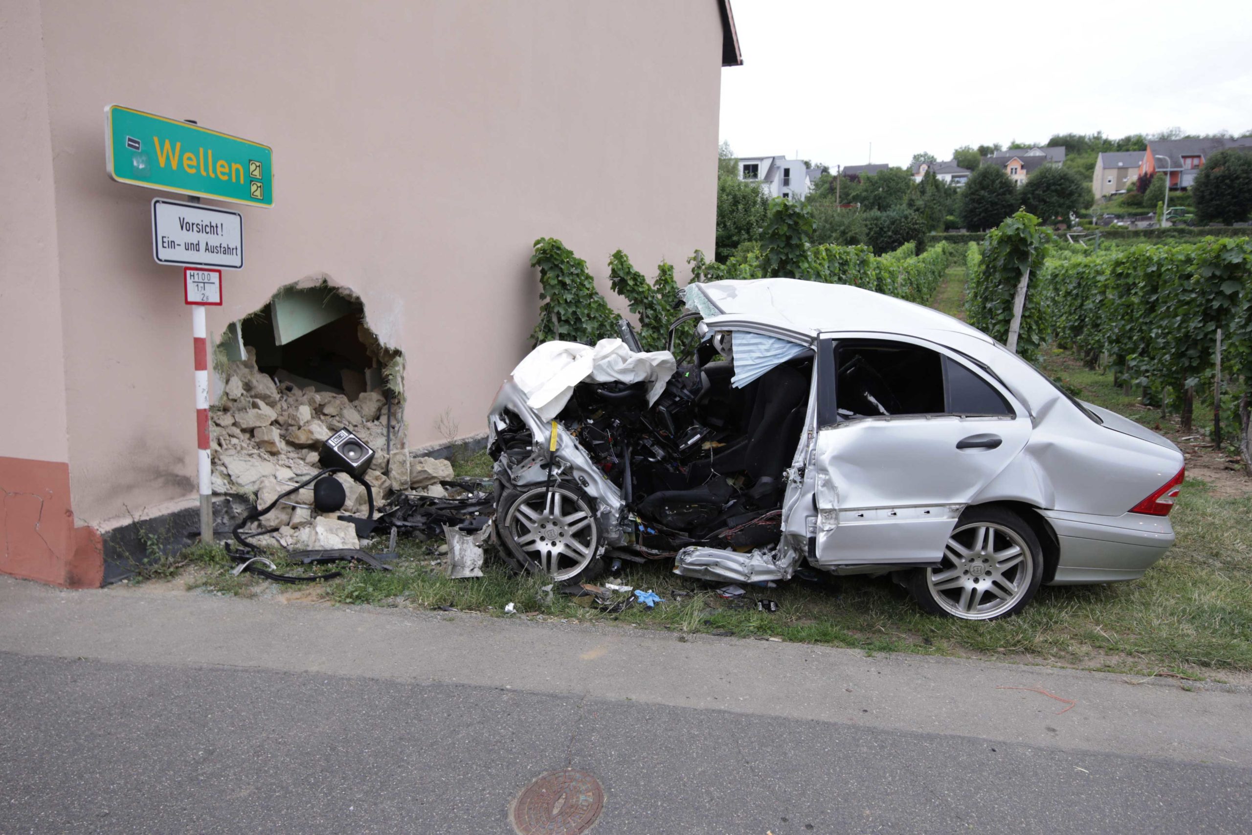 Todlicher Unfall Auf Der B419 Bei Wellen Saar Mosel News