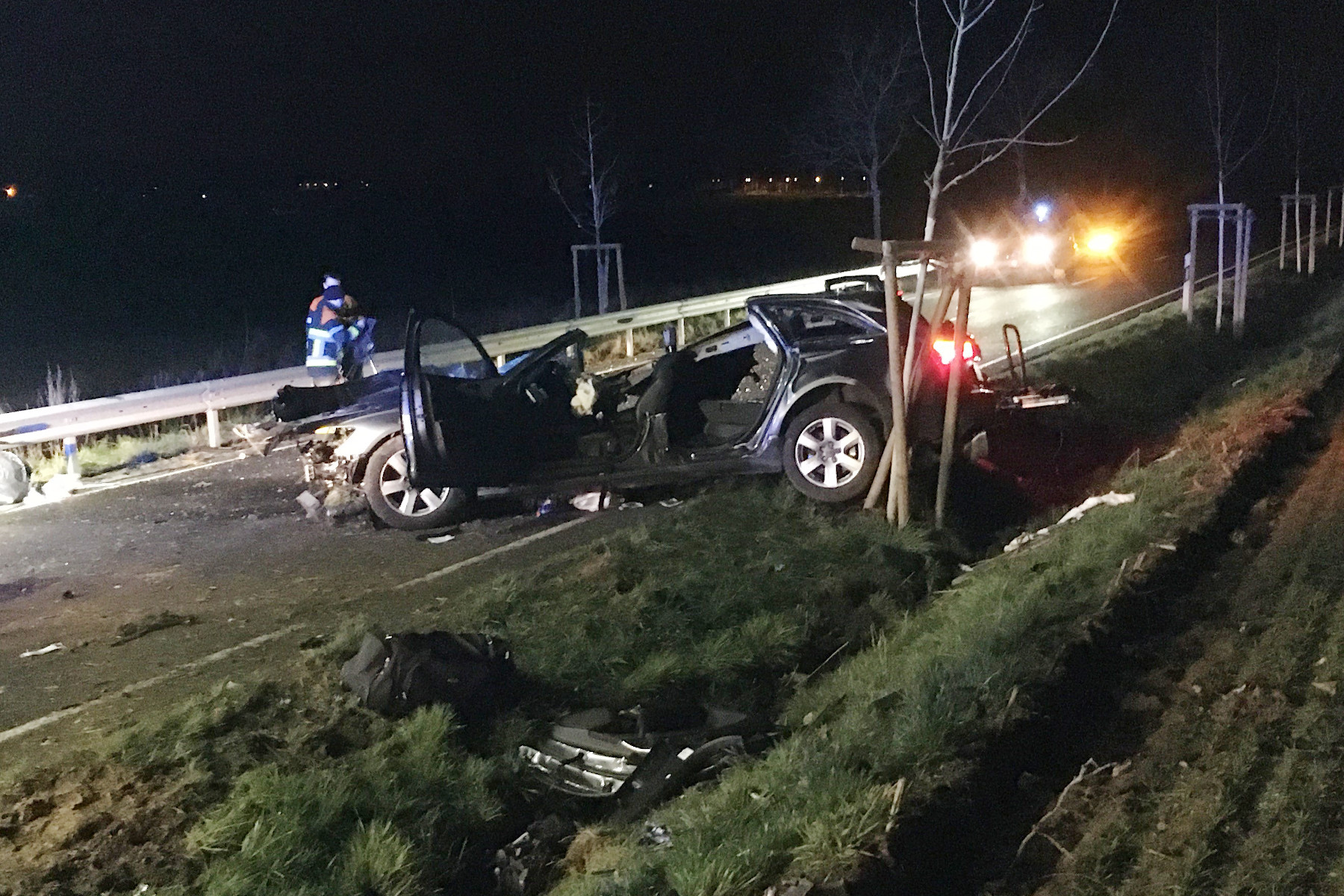 Tödlicher Verkehrsunfall CR 112 Luxemburg SaarMoselNews
