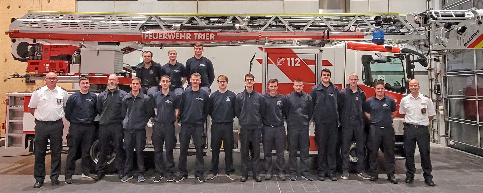 Elf Freiwillige Feuerwehrleute verstärken die Berufsfeuerwehr Trier -  Saar-Mosel-News